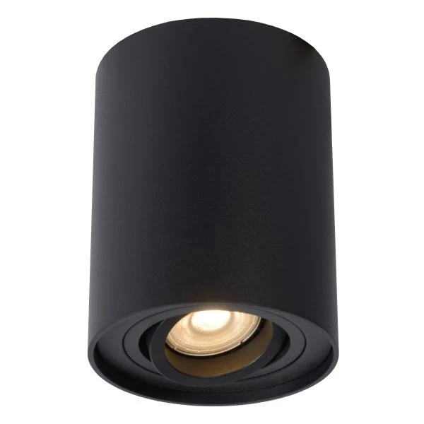 Lucide TUBE - Ceiling spotlight - Ø 9,6 cm - 1xGU10 - Black - detail 1